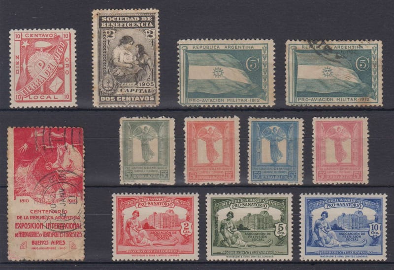 Argentina 1891 — Locals & Beneficense