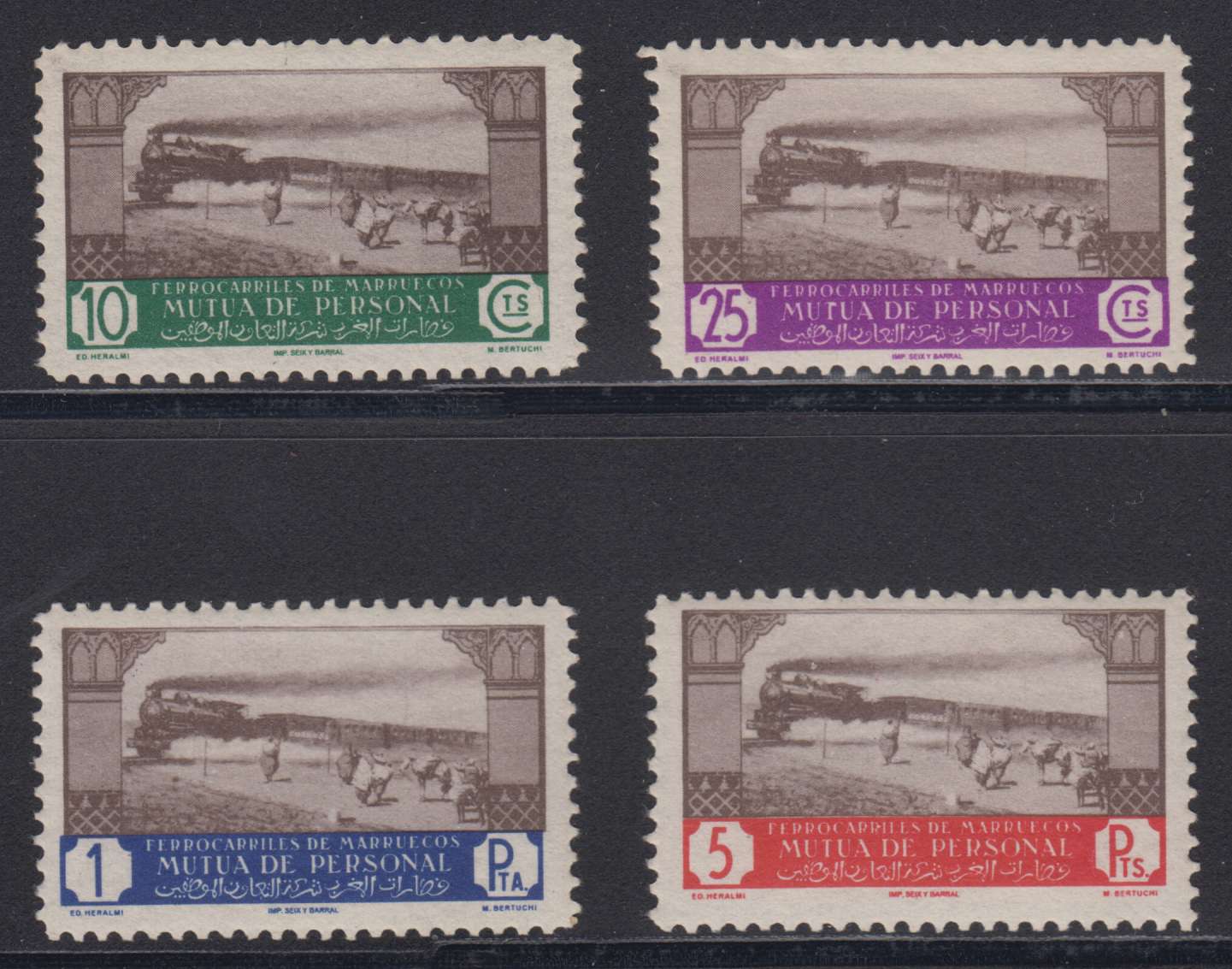 Spain 1949 — Railroad