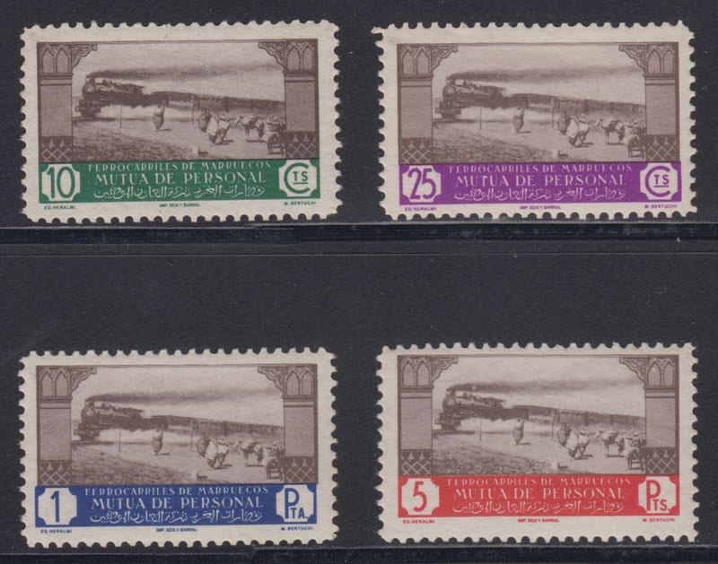 Spain 1949 — Railroad
