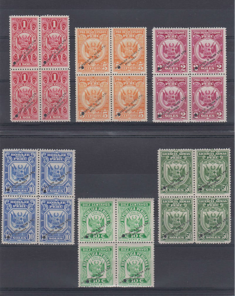 Peru 1910 — Revenues