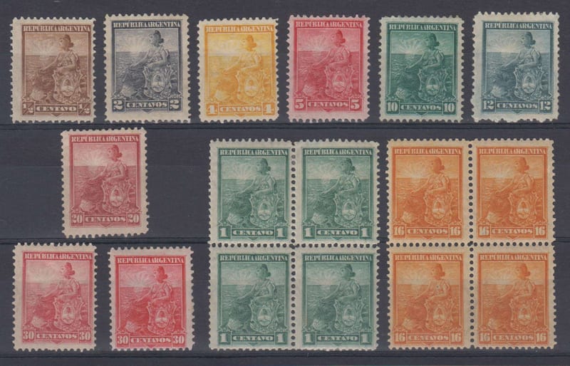 Argentina 1899 — Liberty seated