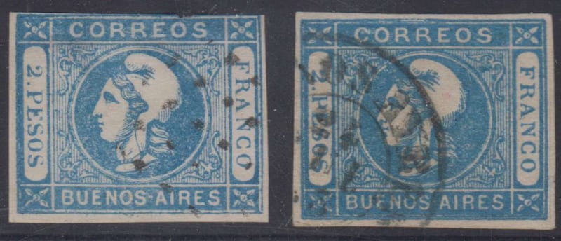 Argentina 1862 — Liberty Head