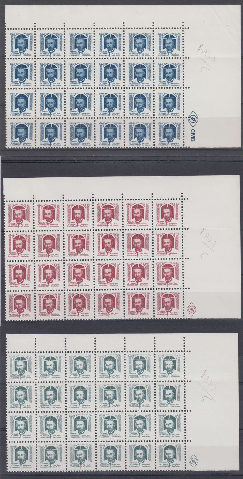 Brazil — Scott Ra20, Ra21 & Ra23
