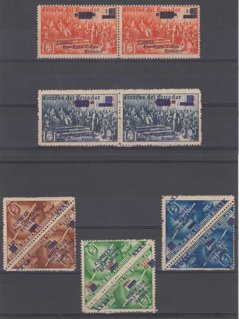 Ecuador 1939 — Columbus
