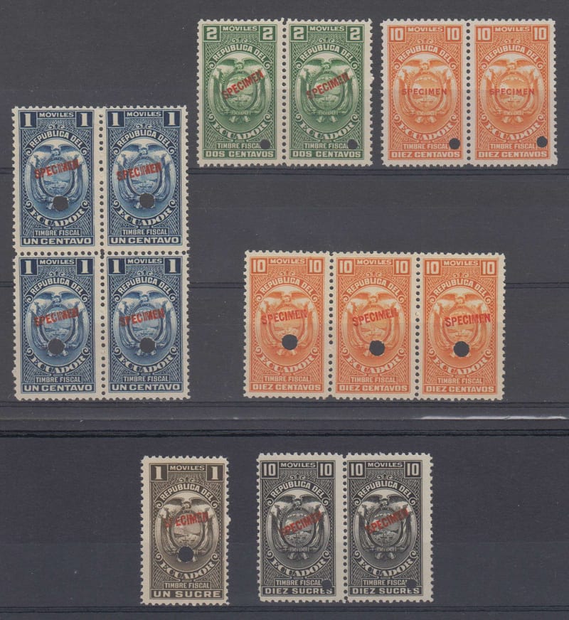 Ecuador 1930 — Revenues