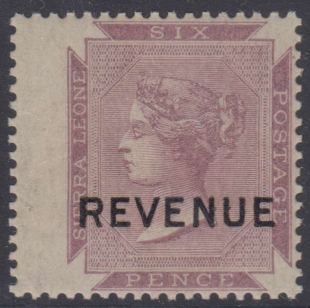 Sierra Leone 1884 — Revenues