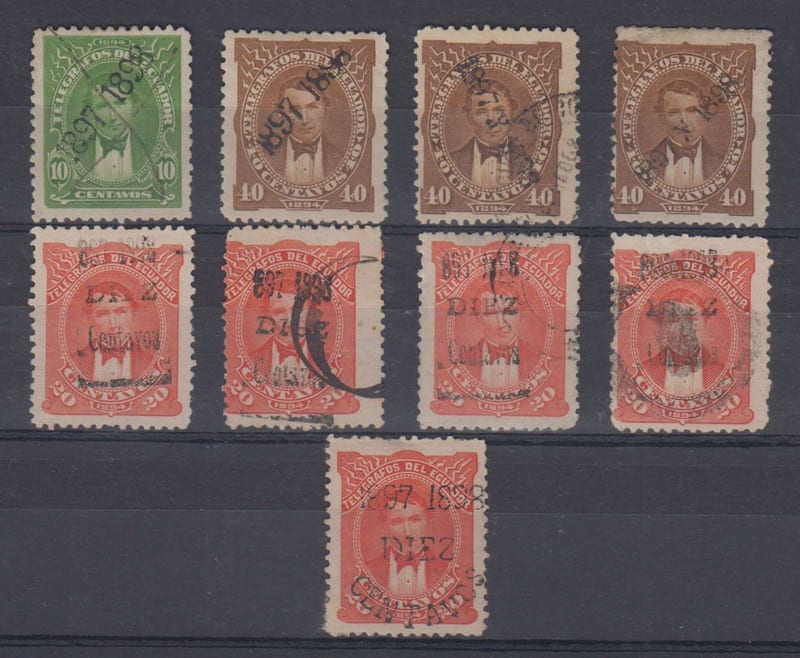 Ecuador 1900 — Telegraph