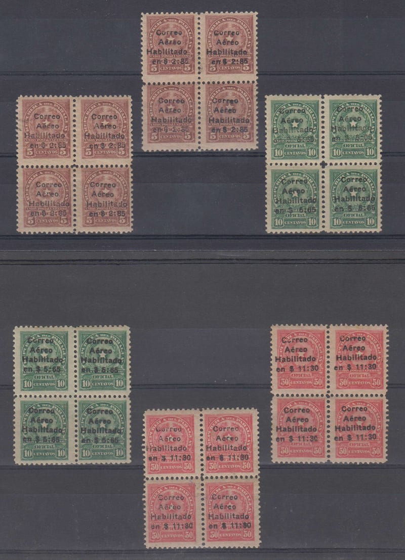 Paraguay 1929 — Scott C1-c3