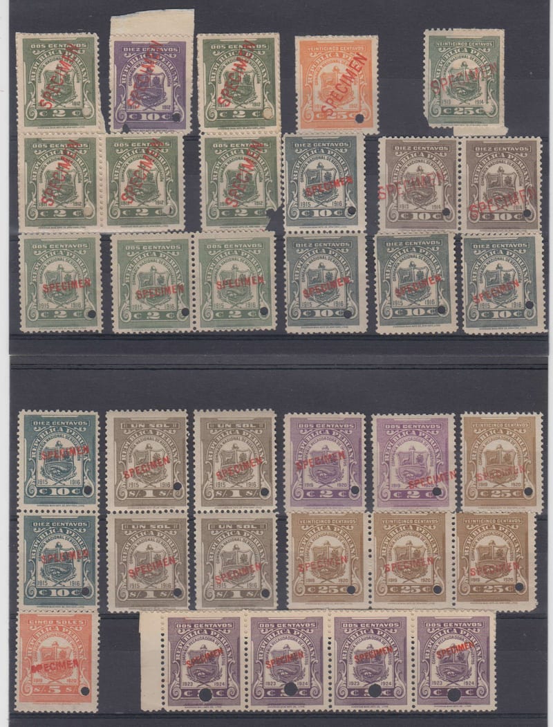 Peru 1911 — Revenues