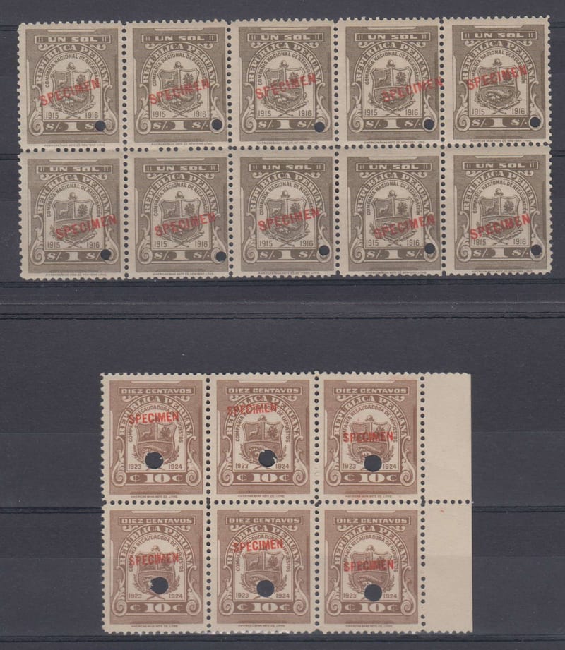Peru 1914 — Revenues