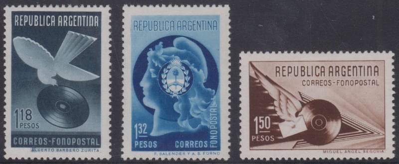 Argentina 1939 — Phonograph issue