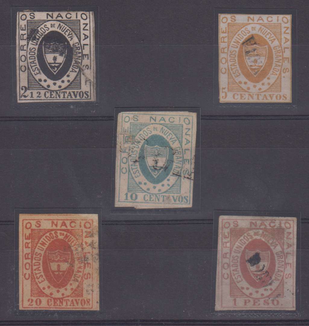 Colombia 1861 — New Granada issue