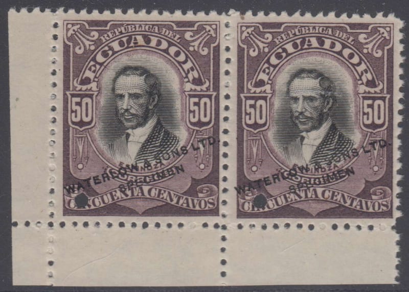 Ecuador 1907 — Espinoza