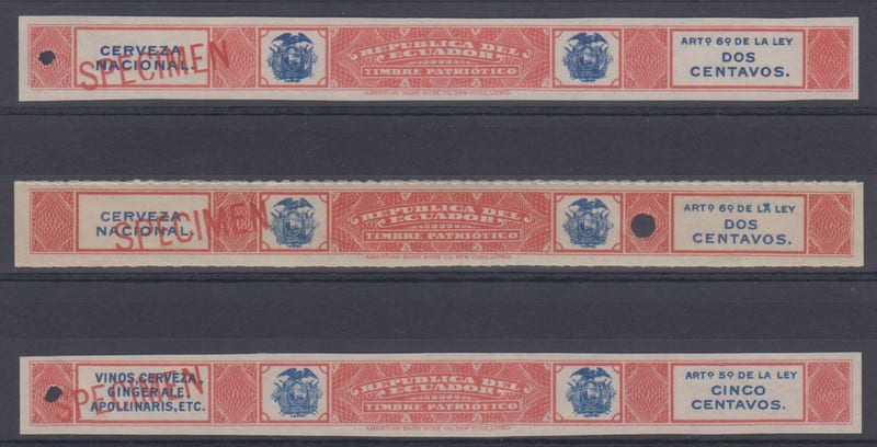 Ecuador 1910 — Revenues