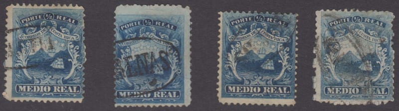 Costa Rica 1863 — Scott 1
