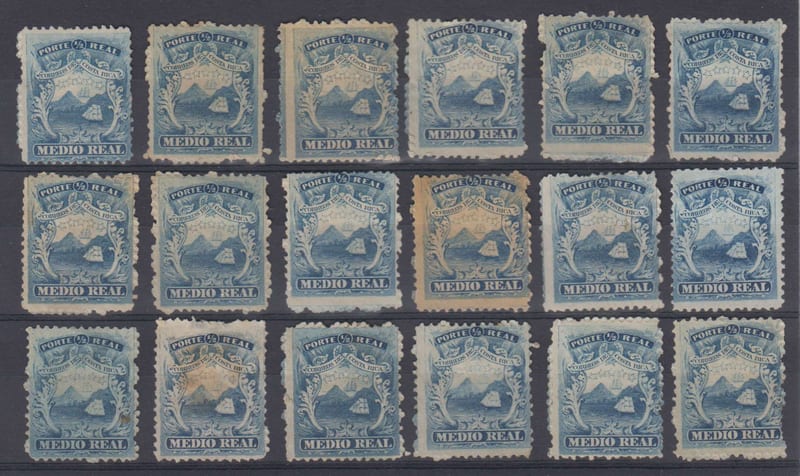 Costa Rica 1863 — Scott 1a