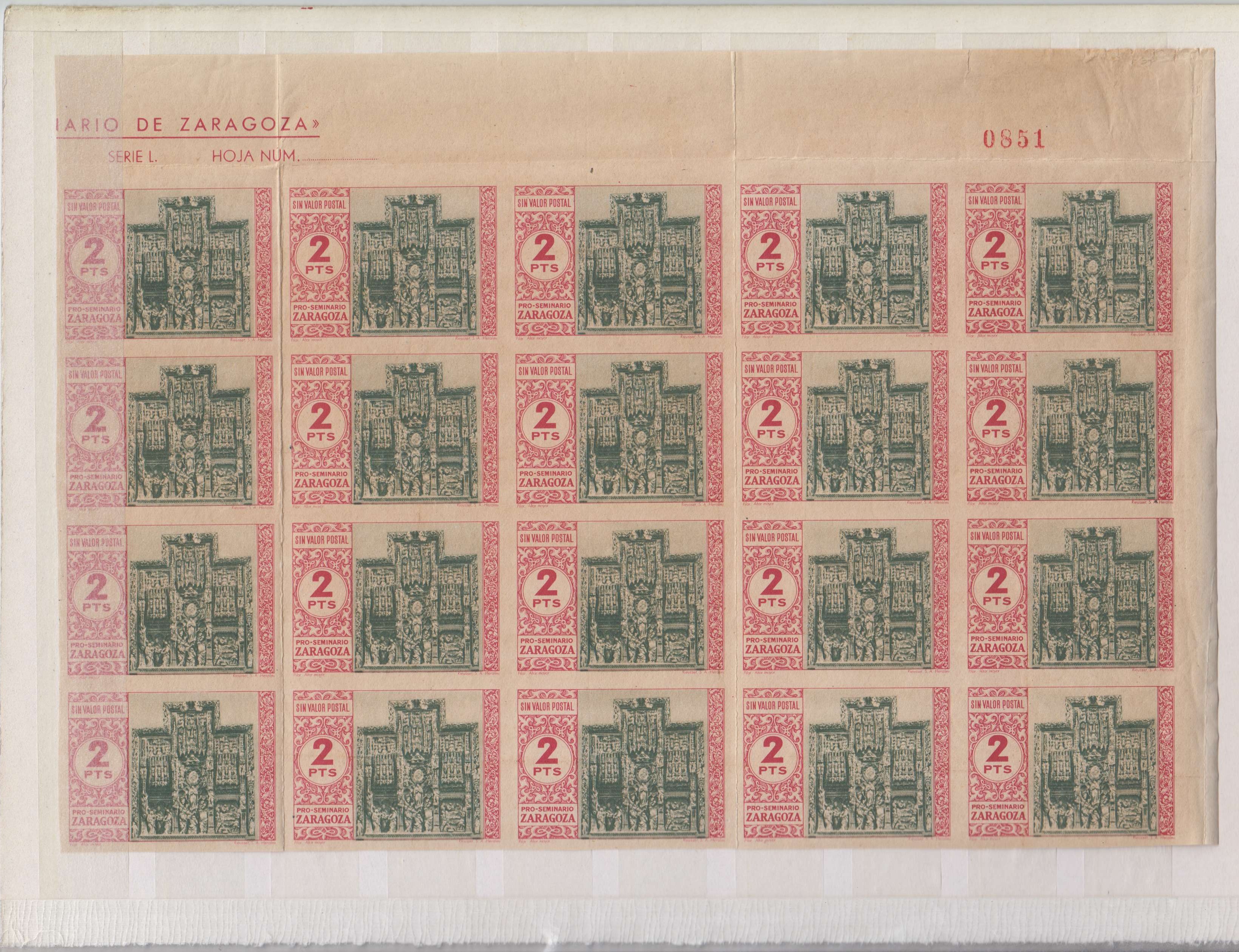 Spain 1944 — Zaragoza