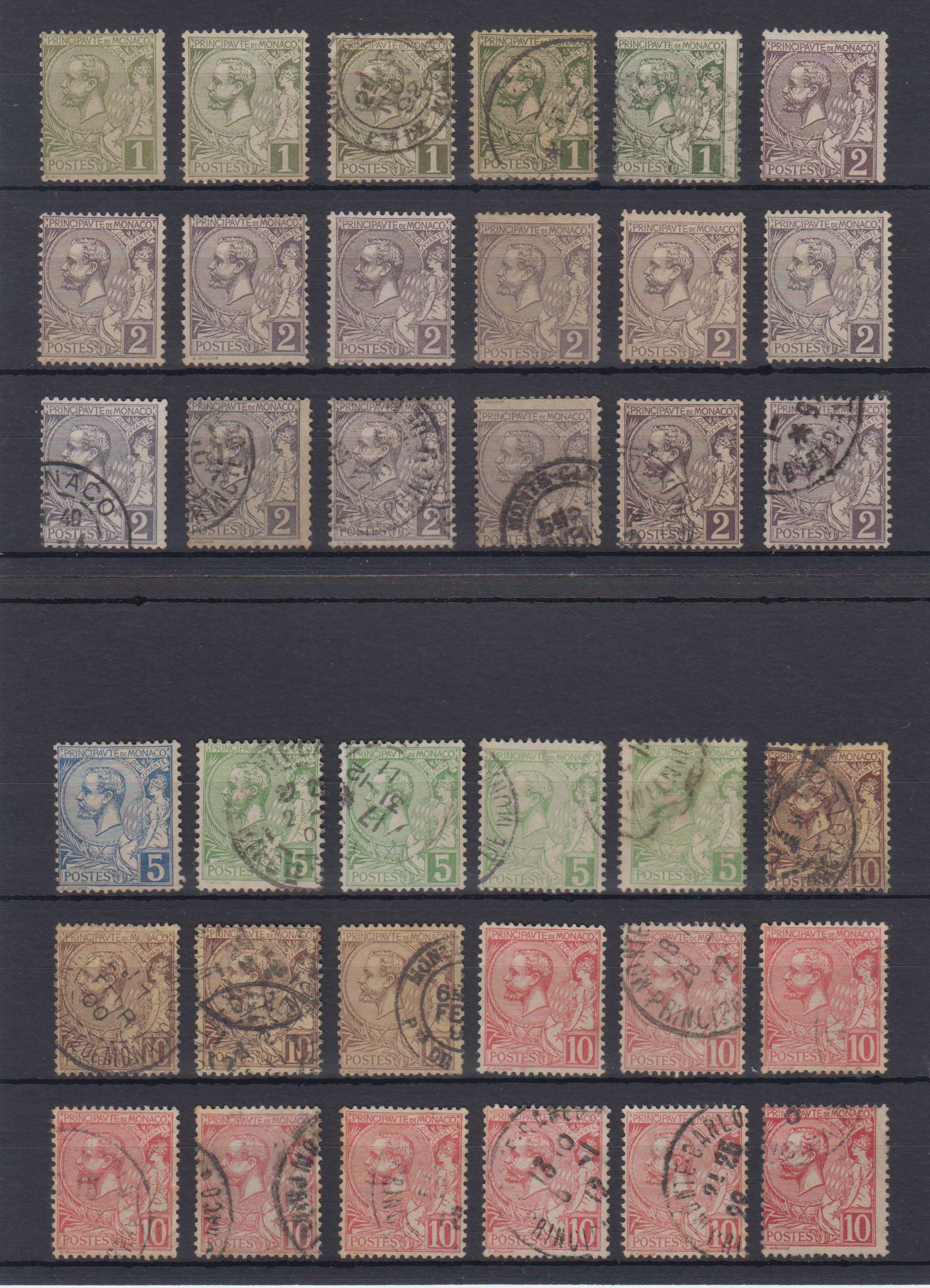 Monaco 1891 — Prince Albert I