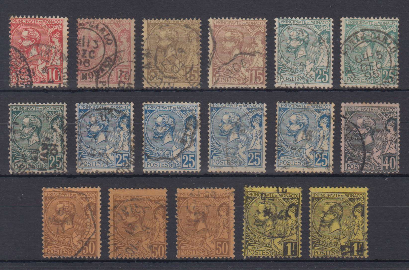 Monaco 1891 — Prince Albert I