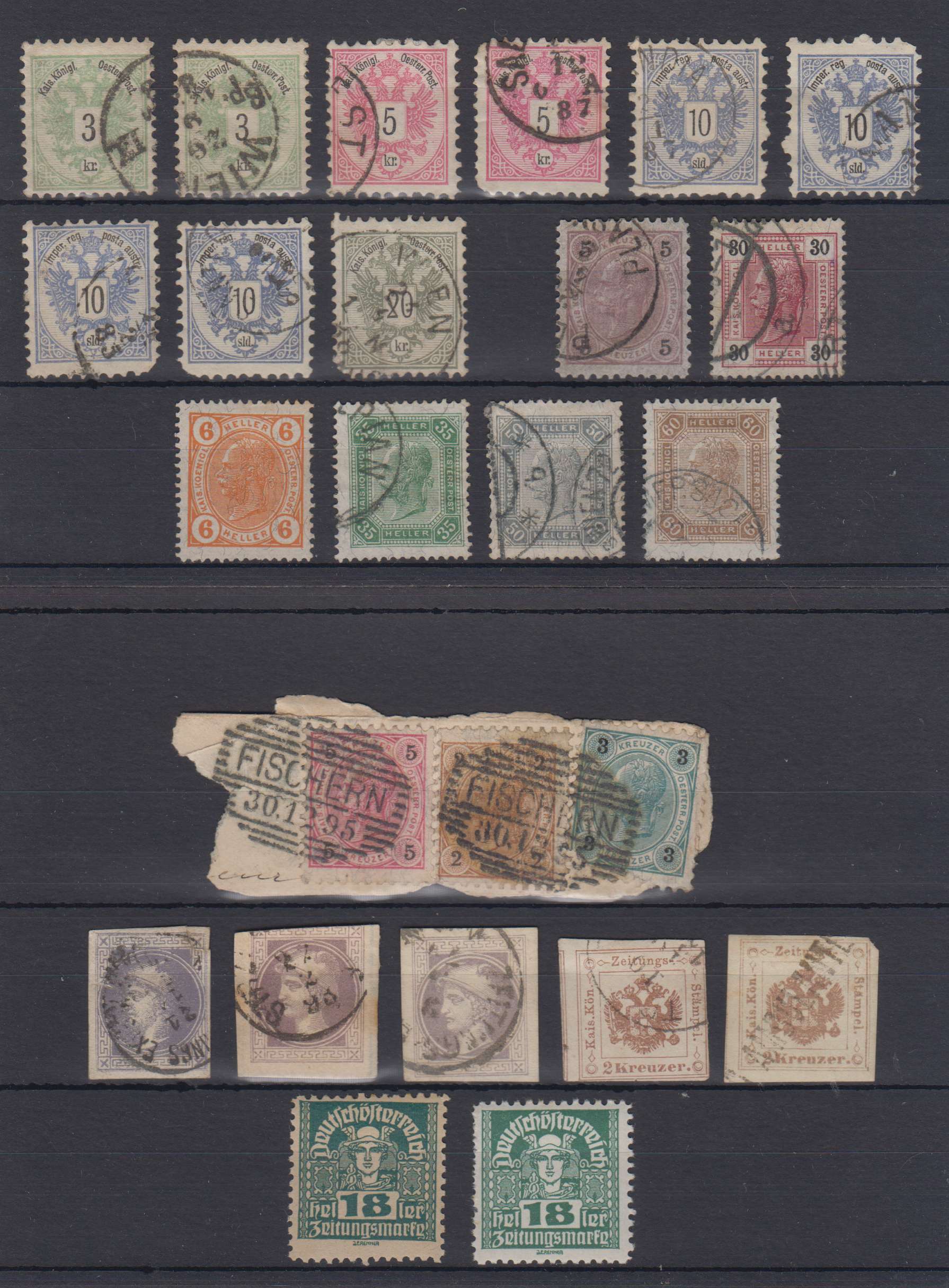 Austria 1877 — Odds & Ends