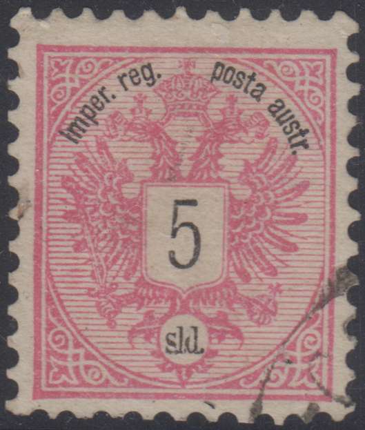 Austria Offices in Turkey 1863 — Scott 10a