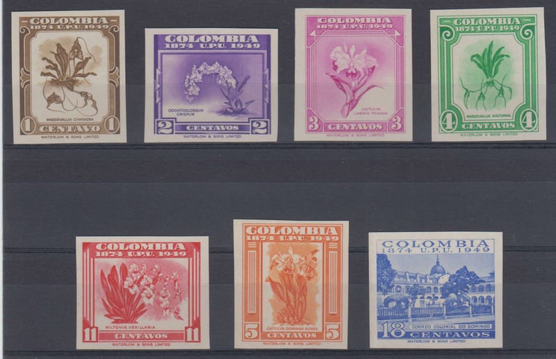 Colombia 1949 — Upu Anniversary issue