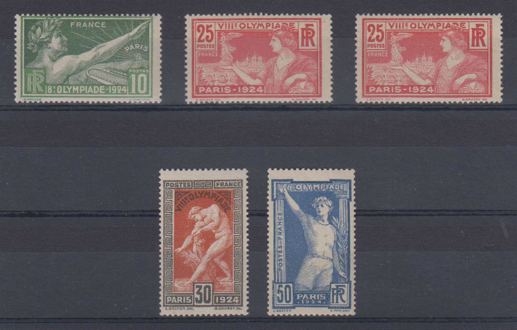 France 1924 — Olympic Games in Paris