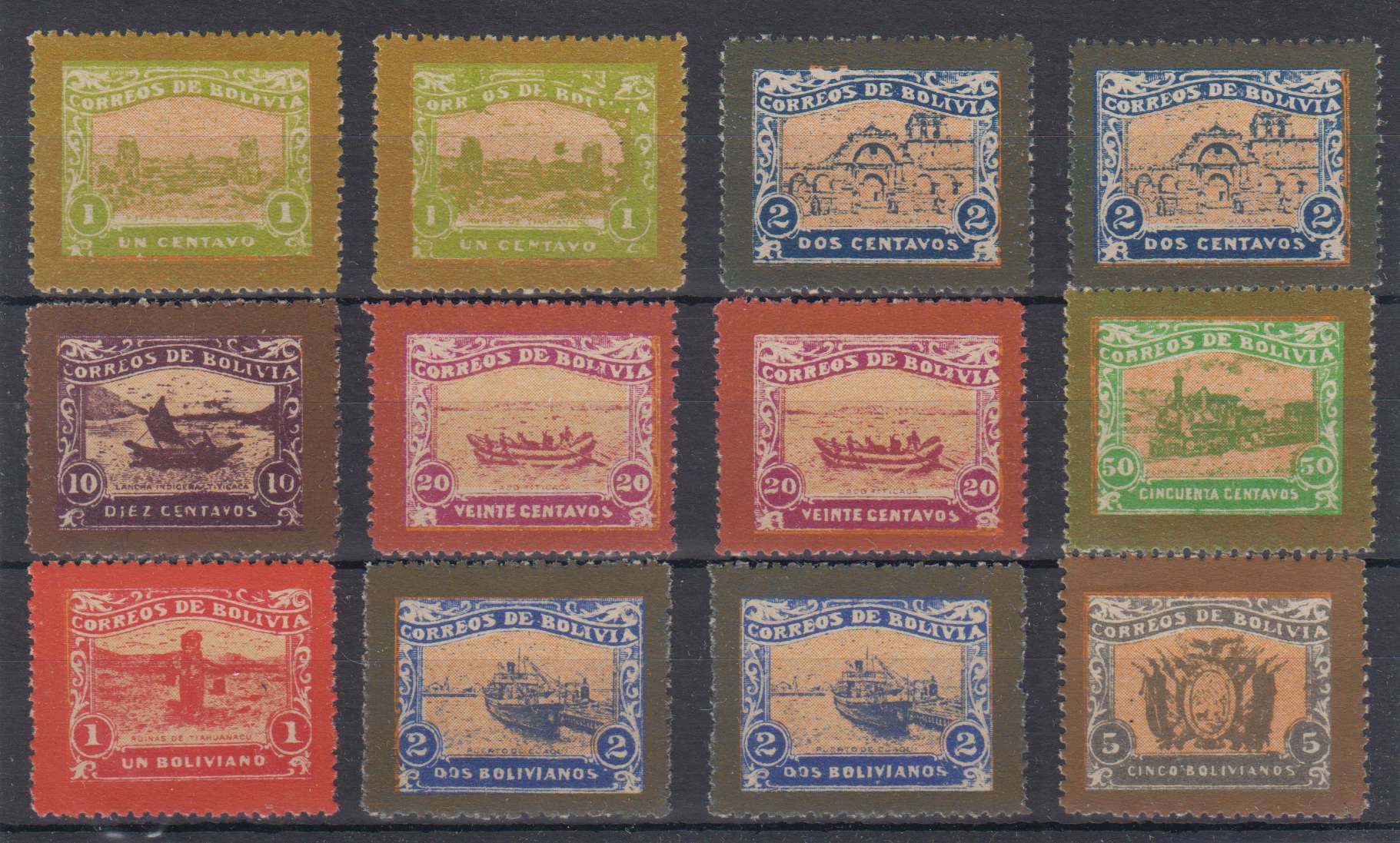 Bolivia 1914 — Guaqui - LA Paz Railroad