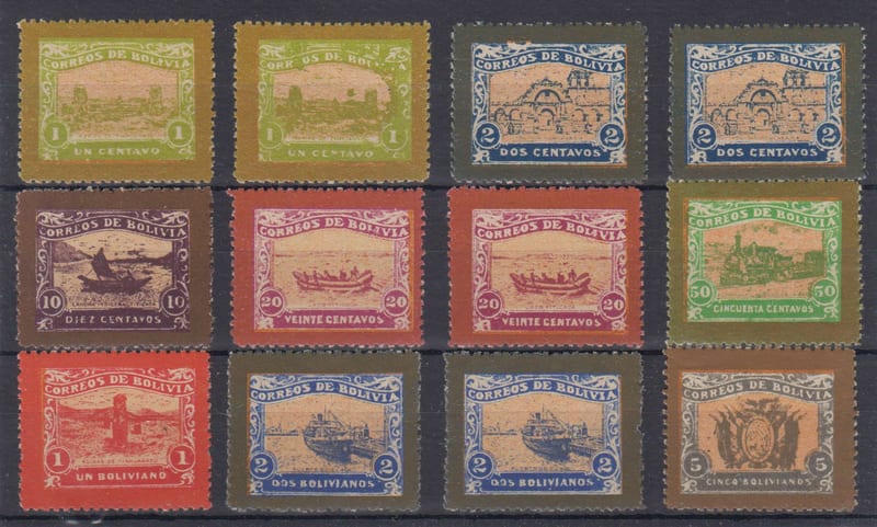 Bolivia 1914 — Guaqui - LA Paz Railroad