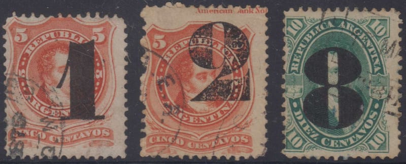 Argentina 1877 — Provisionals