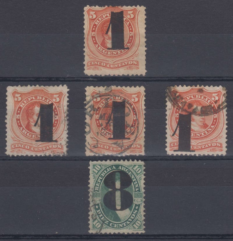 Argentina 1877 — Provisionals