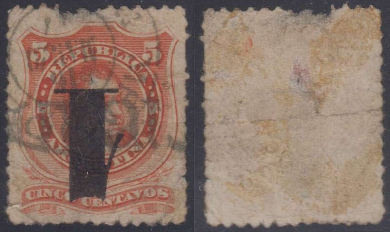 Argentina 1877 — Provisionals