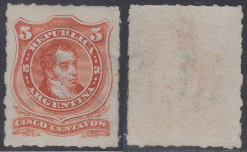 Argentina 1876 — Scott 33