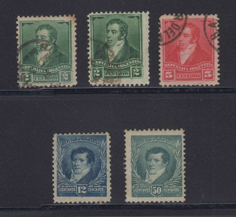 Argentina 1892 — Perf 12