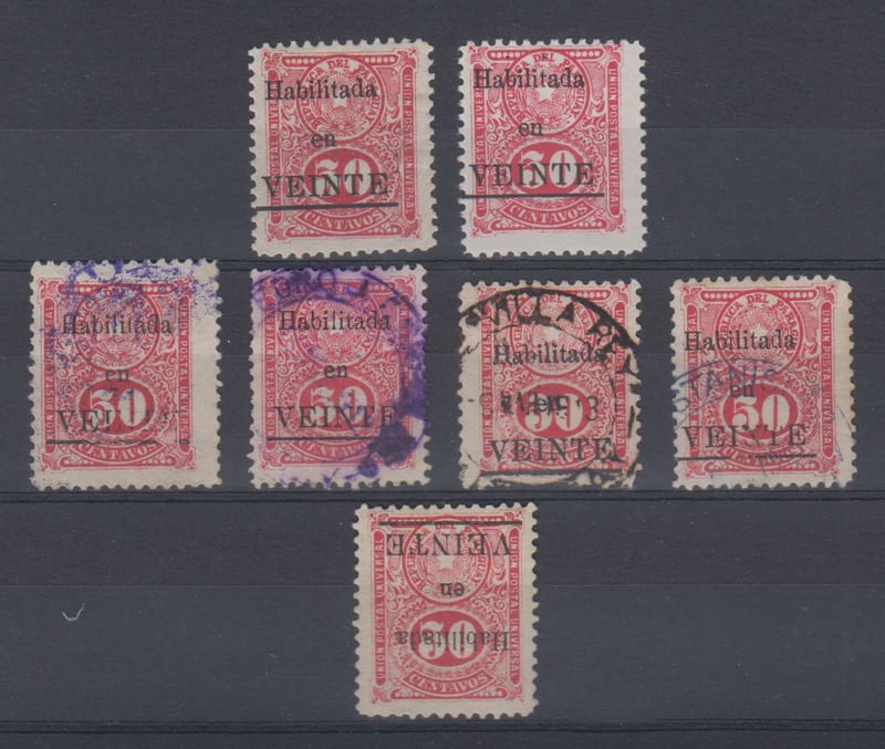 Paraguay 1912 — Scott 208 & 208a