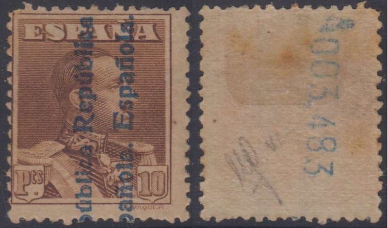 Spain 1931 — Scott unlisted