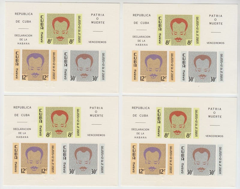 Spanish Antilles 1961 — Declaration issue