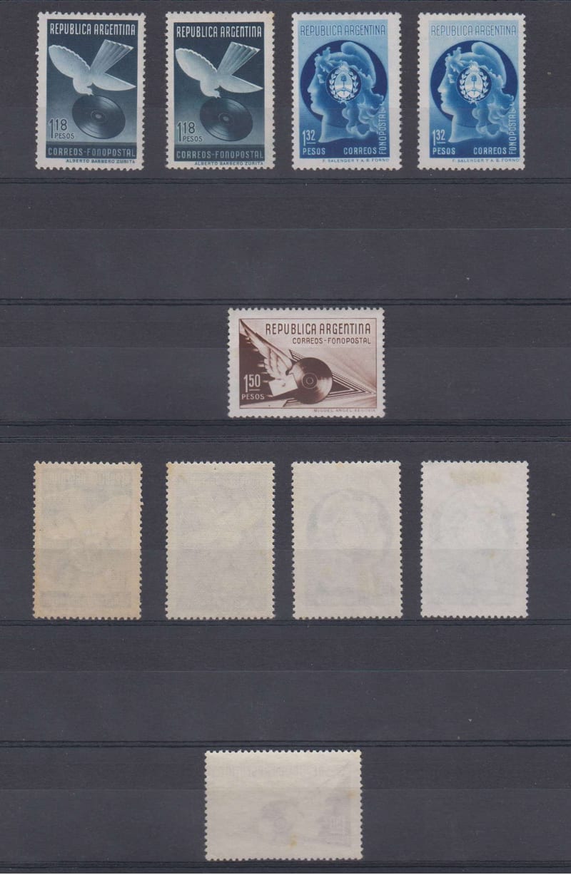 Argentina 1939 — Phonograph issue