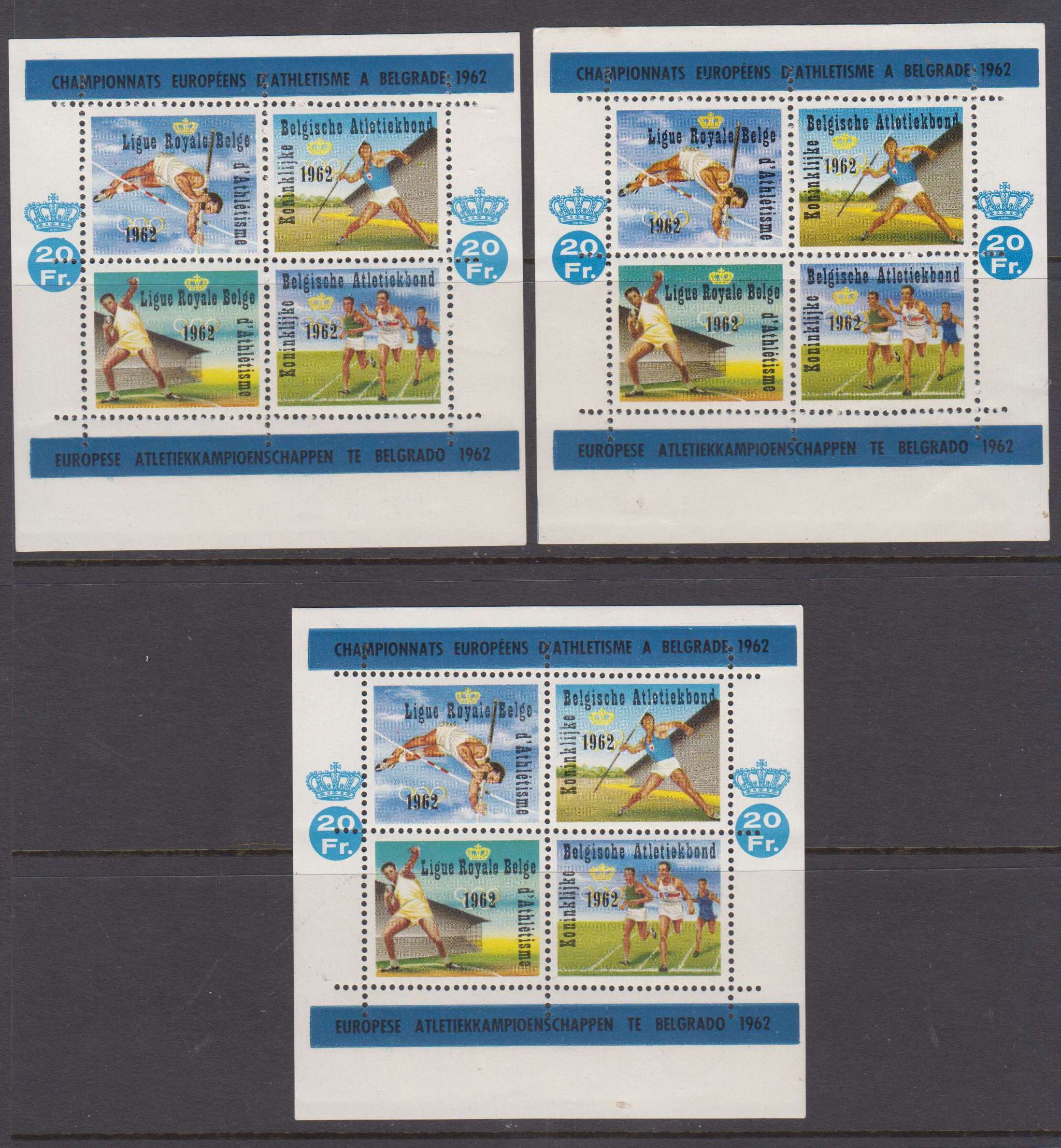 Belgium 1962 — Sports