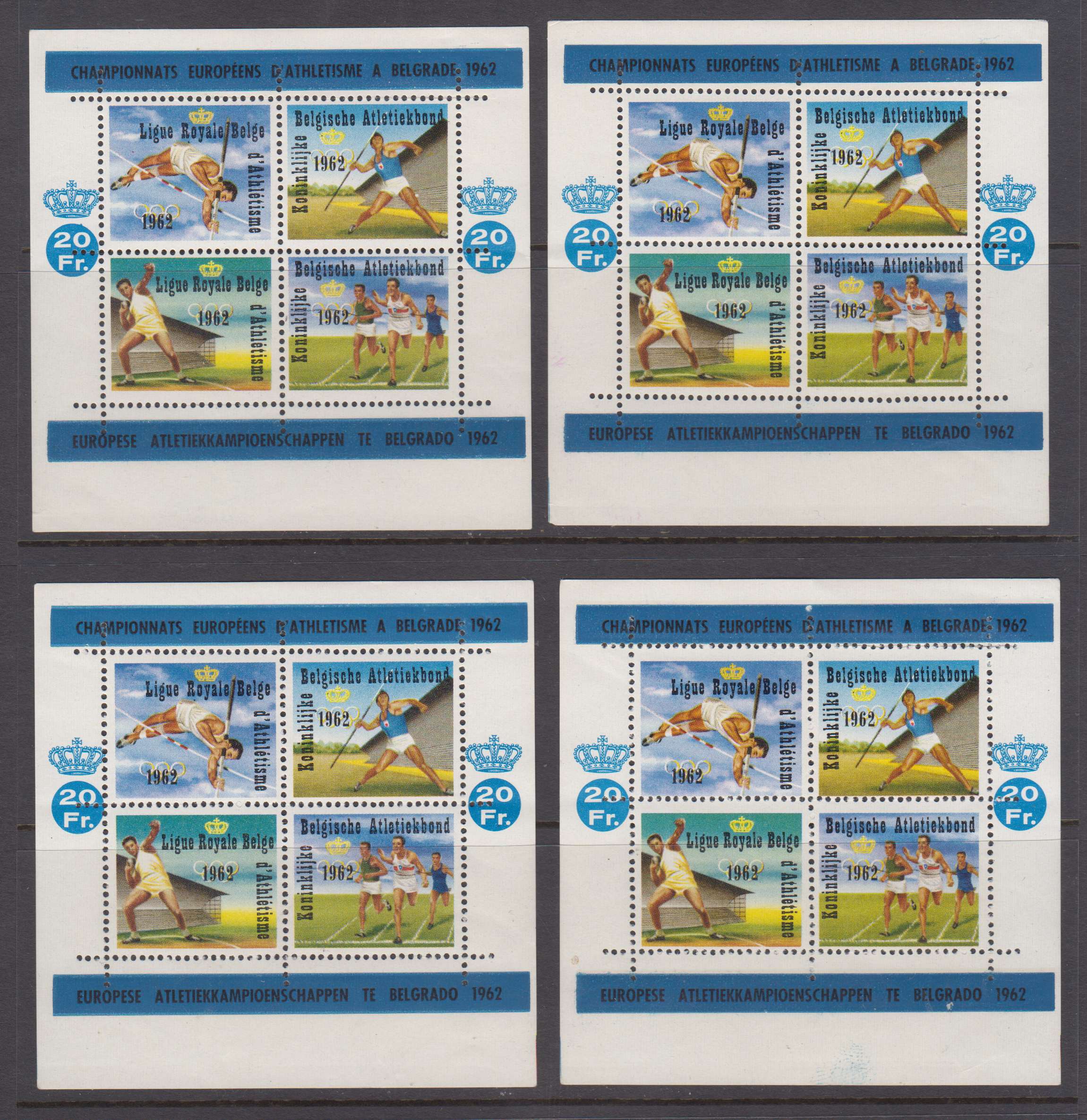 Belgium 1962 — Sports