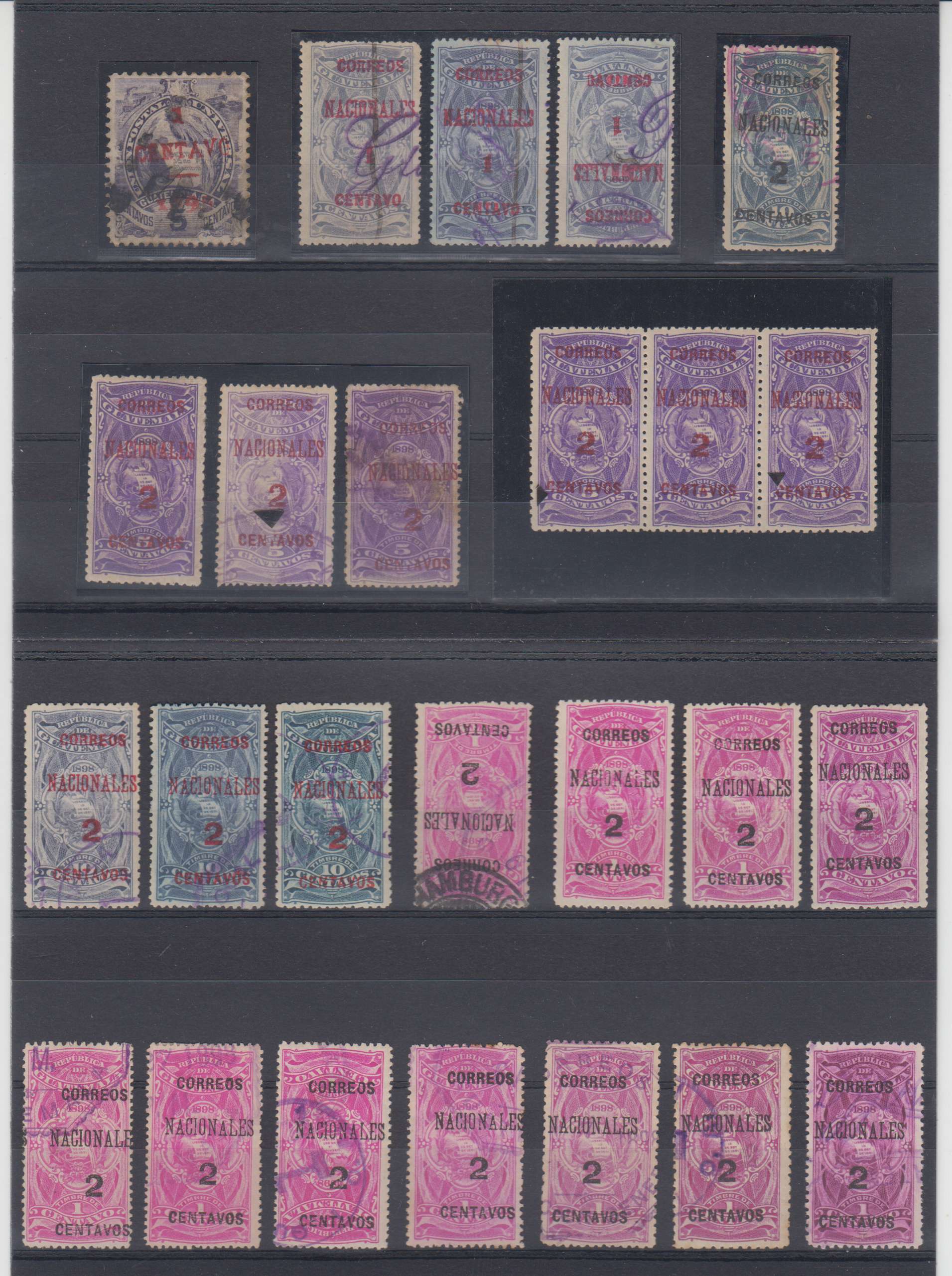 Guatemala 1895 — Specialized group