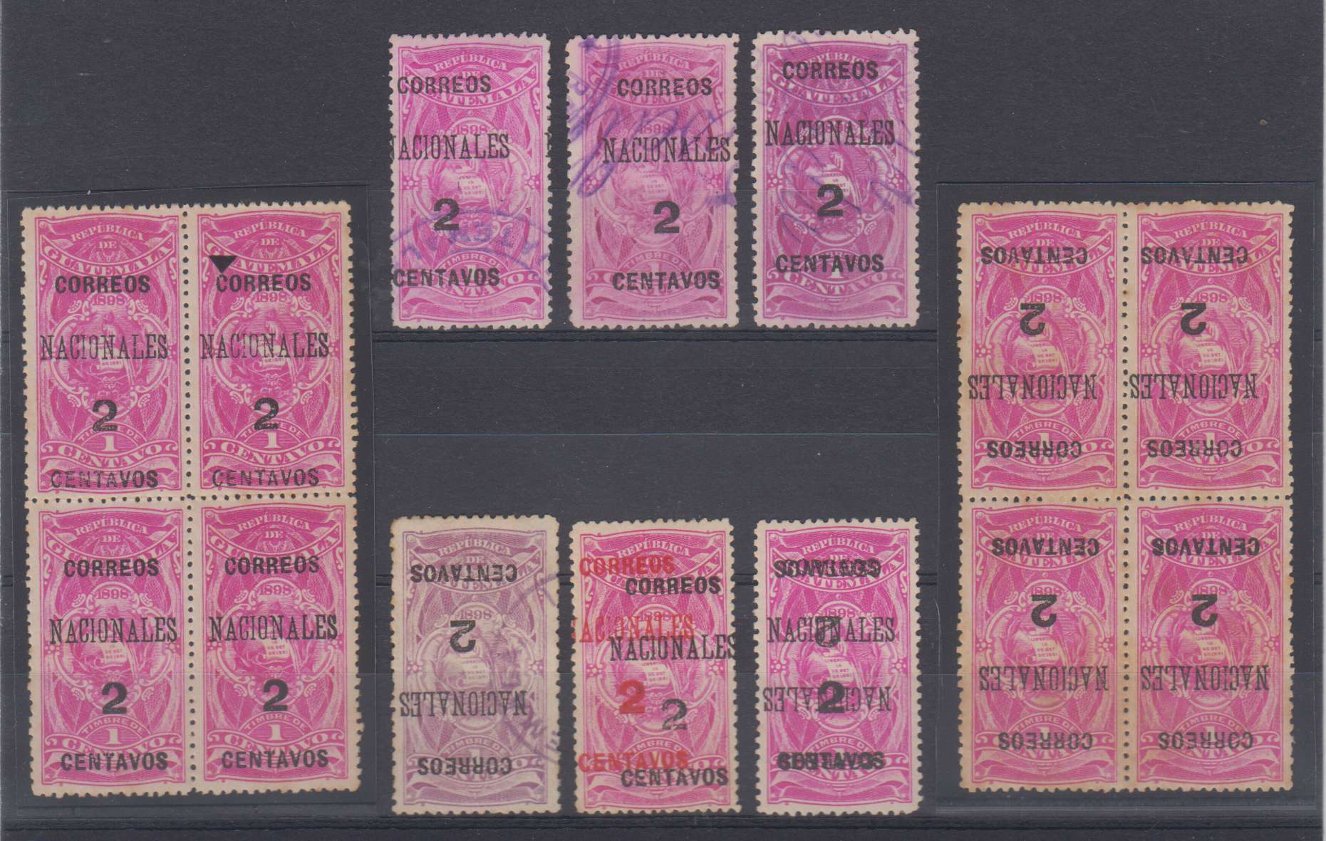 Guatemala 1895 — Specialized group