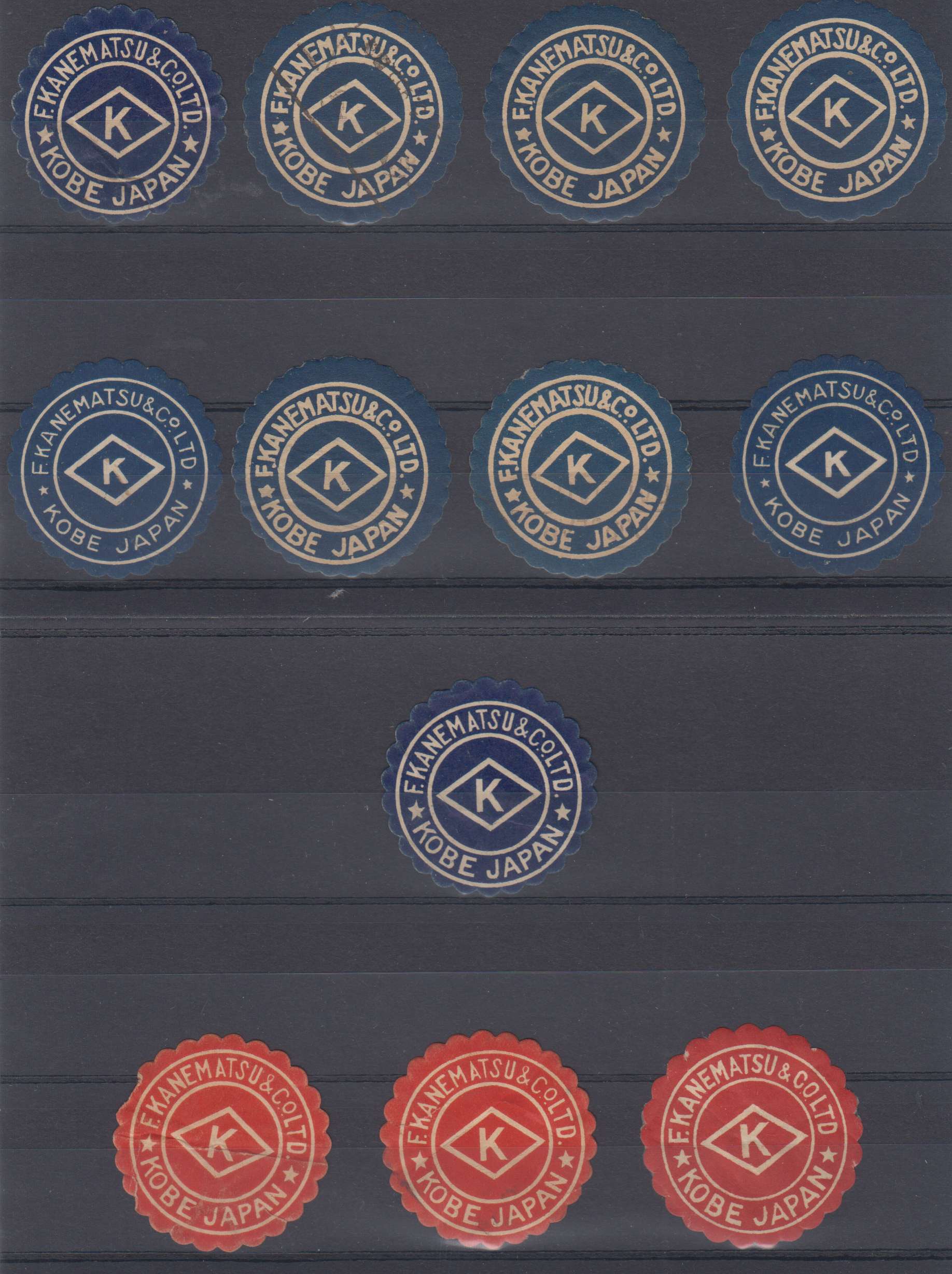 Japan 1920 — Kanematsu & Co