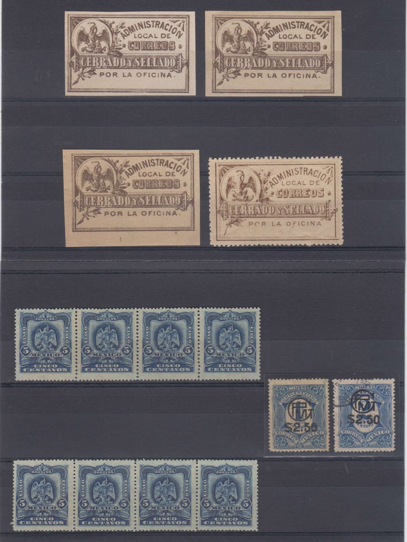 Mexico 1892 — Official Seal & Eagle
