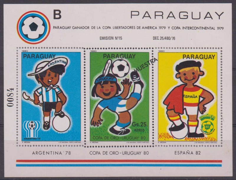 Paraguay 1980 — Football World Cup