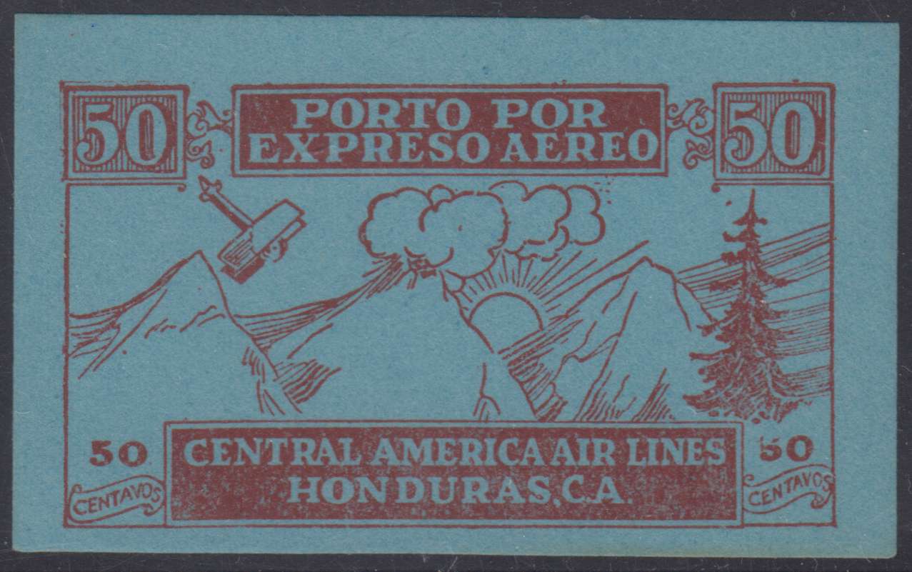 Honduras 1927 — Airpost semiofficial issue