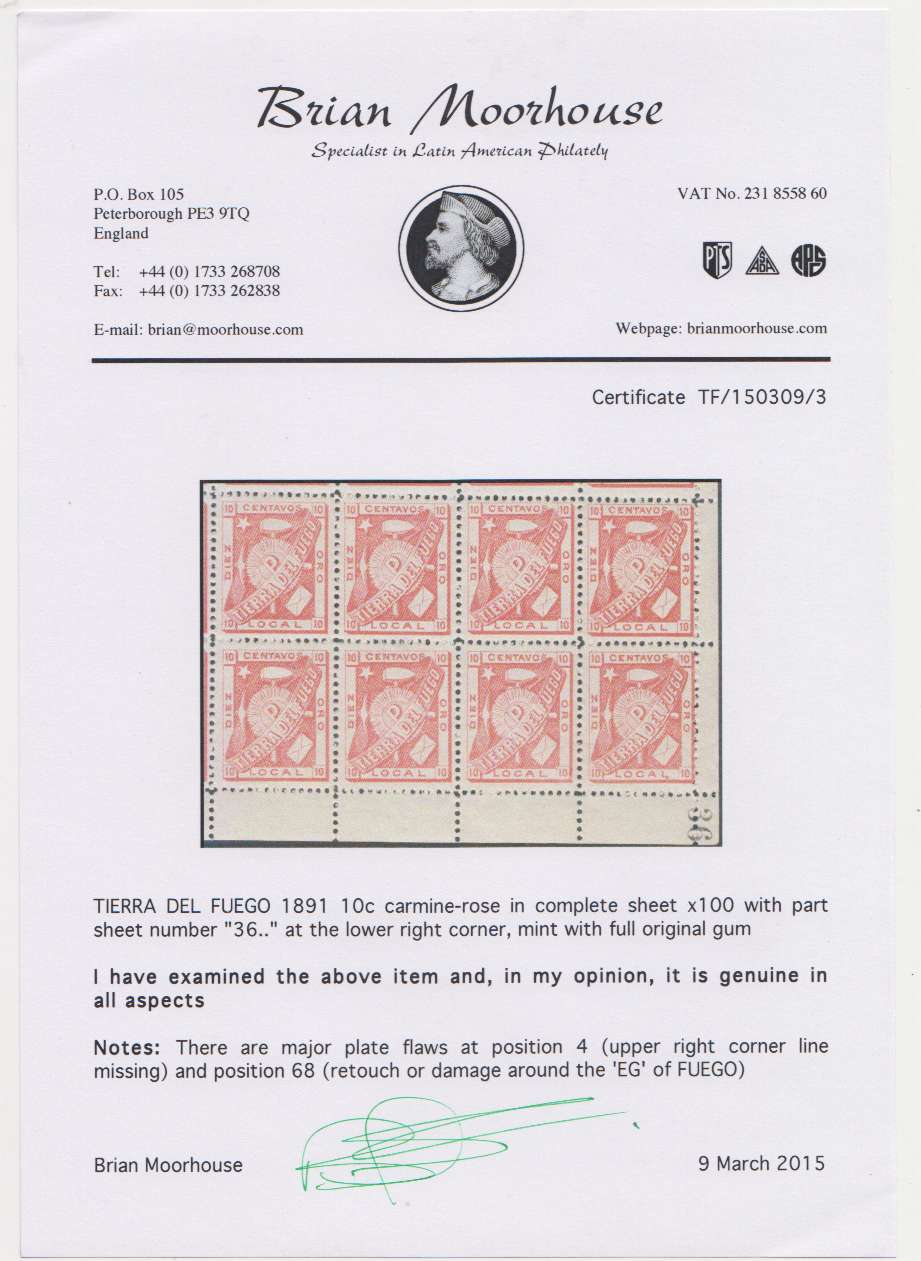 Argentina 1891 — Local Post