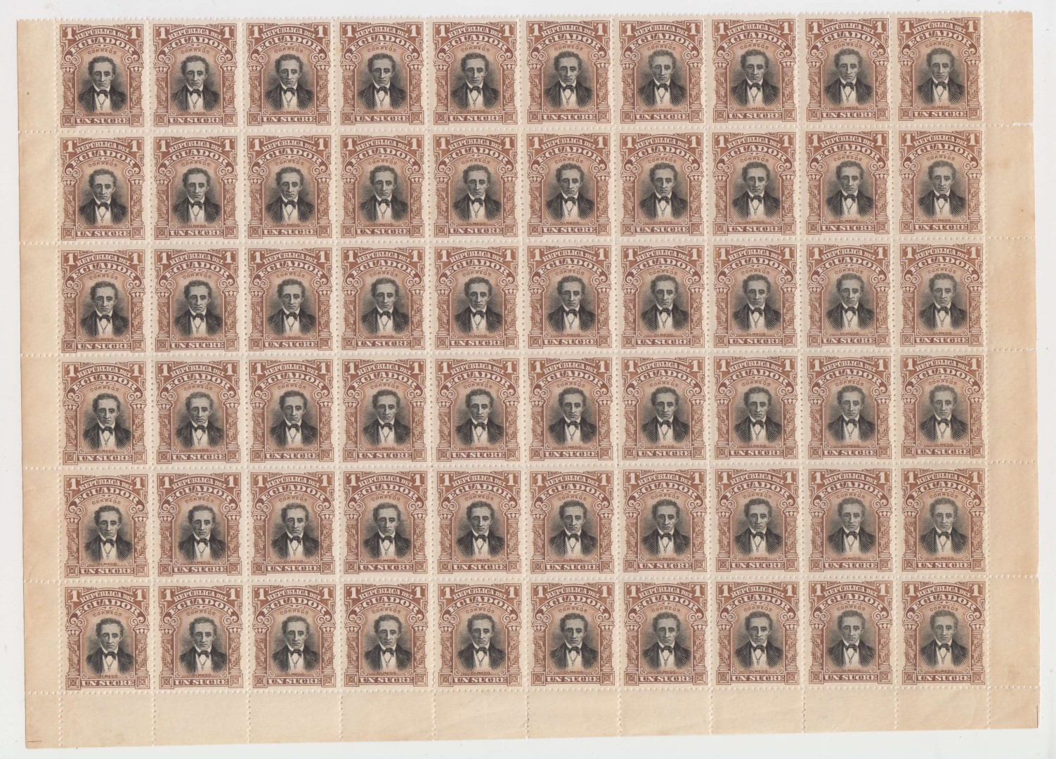 Ecuador 1901 — Scott 146-152