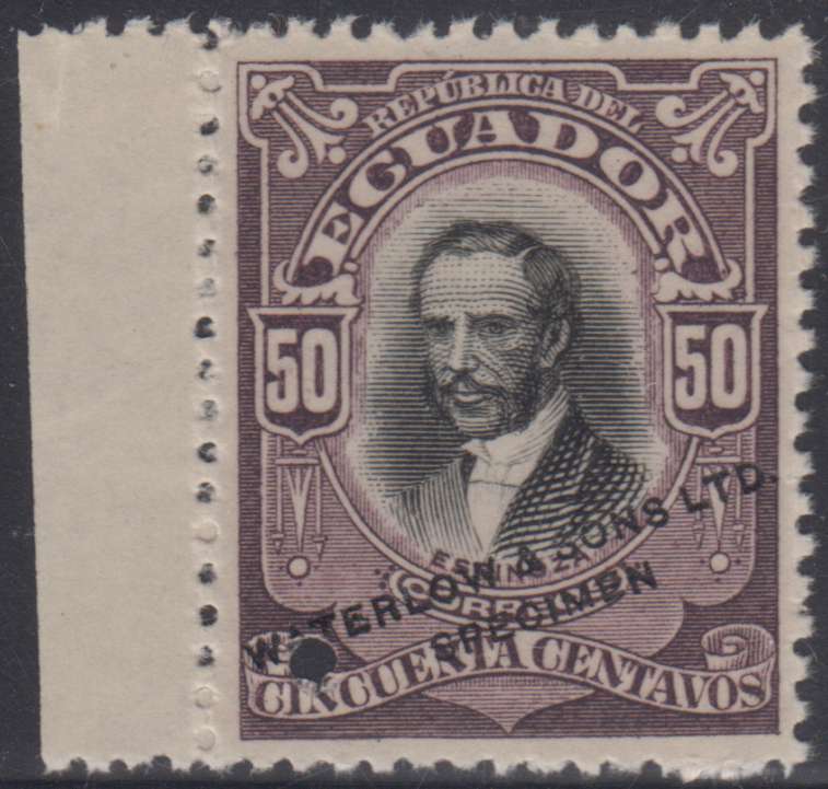 Ecuador 1907 — Espinoza