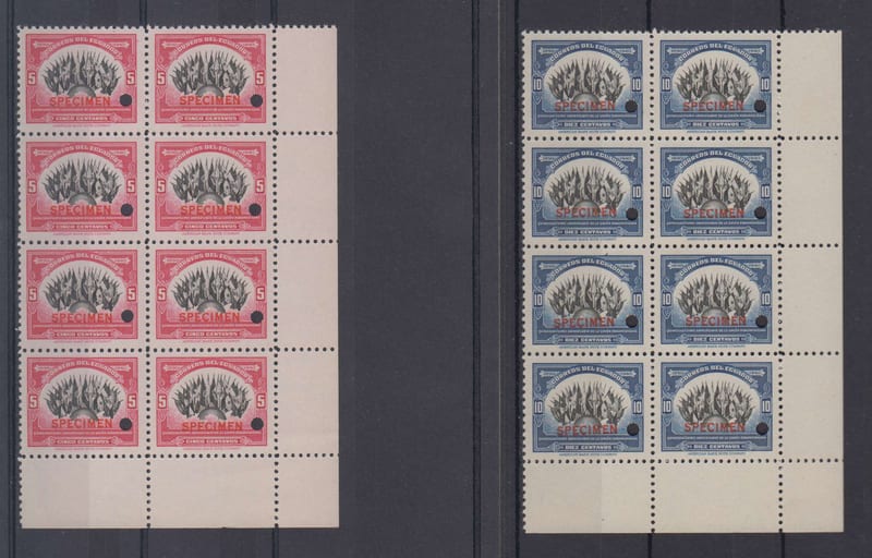 Ecuador 1940 — Scott 394-397